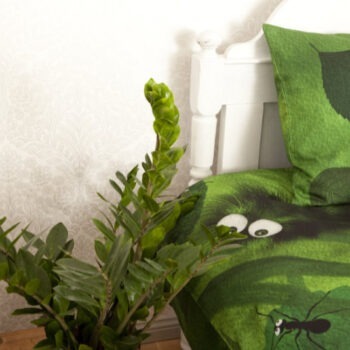 Laste voodipesu komplekt Roheluses