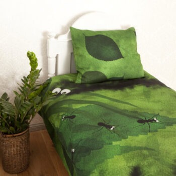 Laste voodipesu komplekt Roheluses